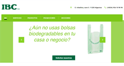 Desktop Screenshot of ibcbolsas.com